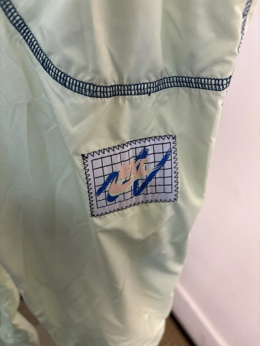Nike Archive 1992 Reissue Woven Jogger Pants Neon Lime Green Size Small